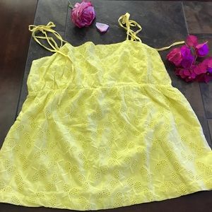 🍋 Anthropologie Postmark 9-H15 Top VGUC 🌼